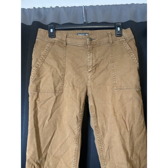 Toad and Co Women’s Size 8/29 Earthworks Straight Leg Pants (Brown Khaki) - Picture 2 of 5